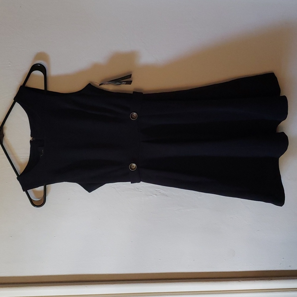 BCX | Sleeveless Little Black Skater Dress | Juniors 1
